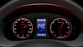 Комбинация приборов Ferrum GF 818 Black  