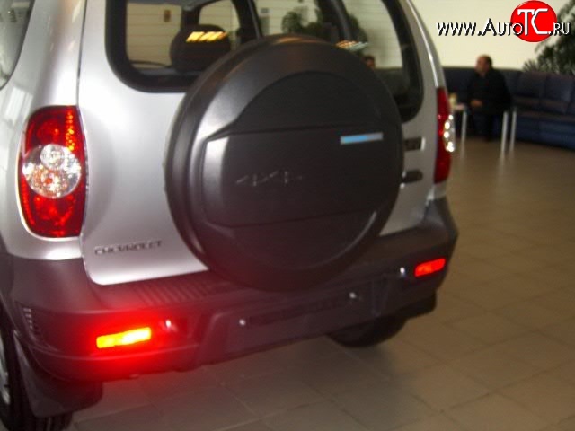 3 549 р. Бокс запасного колеса Bertoni  Chevrolet Niva  2123 (2009-2020), Лада 2123 (Нива Шевроле) (2002-2021), Лада Нива Трэвел (2021-2025) (Неокрашенный)  с доставкой в г. Чебоксары