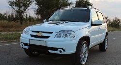 13 999 р. Стеклопластиковый капот DTM Chevrolet Niva 2123 рестайлинг (2009-2020) (Неокрашенный)  с доставкой в г. Чебоксары. Увеличить фотографию 2