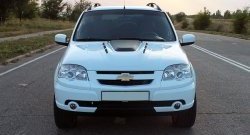 13 999 р. Стеклопластиковый капот DTM Chevrolet Niva 2123 рестайлинг (2009-2020) (Неокрашенный)  с доставкой в г. Чебоксары. Увеличить фотографию 3