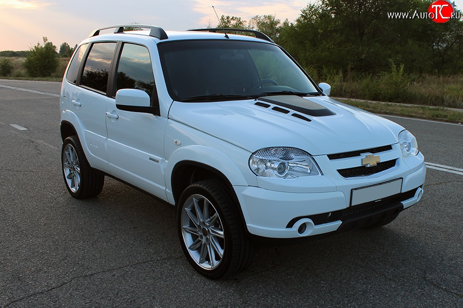 13 999 р. Стеклопластиковый капот DTM Chevrolet Niva 2123 рестайлинг (2009-2020) (Неокрашенный)  с доставкой в г. Чебоксары