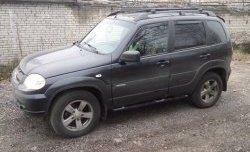 7 299 р. Экспедиционный багажник Спринт (установка на штатные рейлинги)  Chevrolet Niva  2123 (2002-2020), Лада 2123 (Нива Шевроле) (2002-2021), Лада Нива Трэвел (2021-2025)  с доставкой в г. Чебоксары. Увеличить фотографию 7