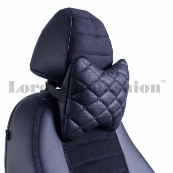 Подушка-косточка Lord Autofashion Ромб (экокожа, 2 шт.) Skoda Octavia A7 дорестайлинг универсал (2012-2017)