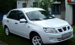 2 299 р. Решётка радиатора Impreza  Лада Гранта  2190 (2011-2017) седан  дорестайлинг (Неокрашенная)  с доставкой в г. Чебоксары. Увеличить фотографию 6