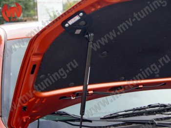 1 799 р. Упор капота MV-Tuning (одинарный; без кронштейна) ВИС 2349 бортовой грузовик дорестайлинг (2012-2018)  с доставкой в г. Чебоксары. Увеличить фотографию 2