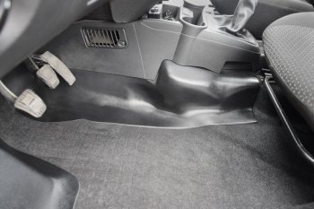 1 859 р. Накладки на ковролин пола Petroil Tuning Лада Гранта FL 2190 седан (2018-2025) (Передние тоннельные)  с доставкой в г. Чебоксары. Увеличить фотографию 3