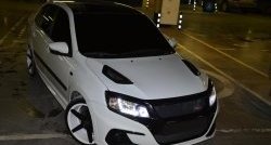 11 499 р. Пластиковый капот DTM ВИС 2349 бортовой грузовик дорестайлинг (2012-2018) (Неокрашенный)  с доставкой в г. Чебоксары. Увеличить фотографию 3
