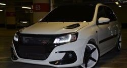 11 499 р. Пластиковый капот DTM ВИС 2349 бортовой грузовик дорестайлинг (2012-2018) (Неокрашенный)  с доставкой в г. Чебоксары. Увеличить фотографию 5