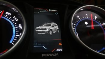 82 999 р. Приборная панель Ferrum GF 890 Renault Sandero Stepway (BS) (2010-2014) (Серебро)  с доставкой в г. Чебоксары. Увеличить фотографию 9