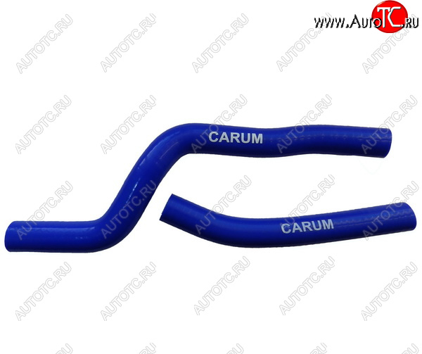 729 р. Патрубки радиатора печки (силикон) CARUM Лада Нива Трэвел (212300-80) (2021-2025) (комплект 2 шт.)  с доставкой в г. Чебоксары