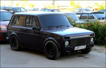 11 999 р. Стеклопластиковый капот BadBoy Лада Нива 4х4 2121 3 дв. дорестайлинг (1977-2019) (Неокрашенный)  с доставкой в г. Чебоксары. Увеличить фотографию 11