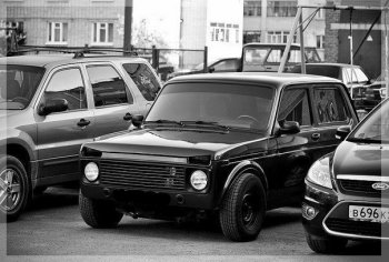 11 999 р. Стеклопластиковый капот BadBoy Лада Нива 4х4 2121 3 дв. дорестайлинг (1977-2019) (Неокрашенный)  с доставкой в г. Чебоксары. Увеличить фотографию 12