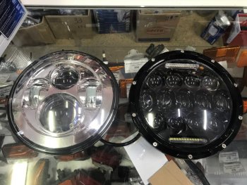9 599 р. Фары SVS (LED) Лада нива 4х4 2121-80 ФОРА (1995-2011) (Белые)  с доставкой в г. Чебоксары. Увеличить фотографию 2