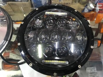 9 599 р. Фары SVS (LED) Лада нива 4х4 2121-80 ФОРА (1995-2011) (Белые)  с доставкой в г. Чебоксары. Увеличить фотографию 3