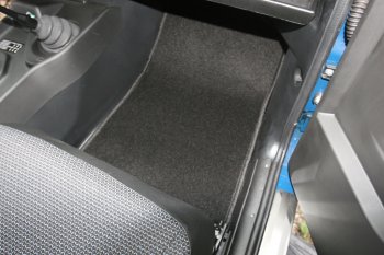 9 549 р. Текстильные коврики салона Klever Premium Лада нива 4х4 2121 (Legend) 3 дв. 2-ой рестайлинг (2021-2025) (Черные)  с доставкой в г. Чебоксары. Увеличить фотографию 3