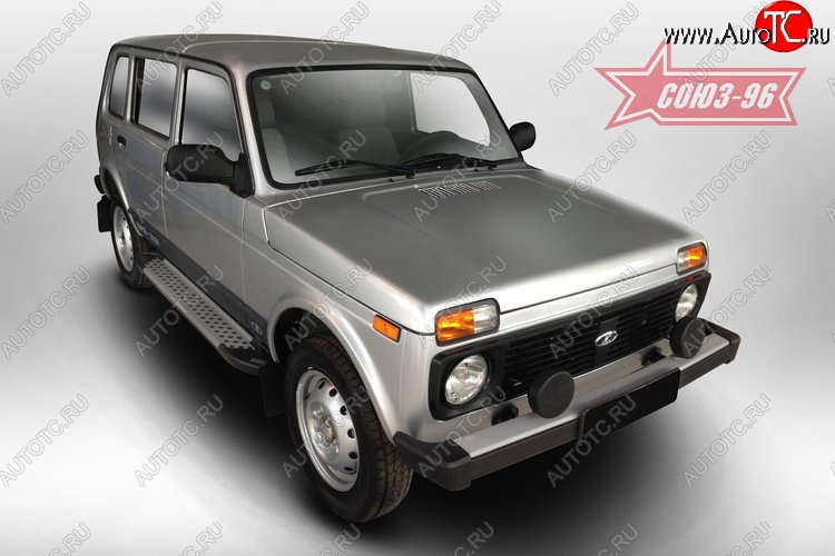 9 134 р. Пороги Souz-96  Лада нива 4х4  2131 (1993-2019) 5 дв. дорестайлинг  с доставкой в г. Чебоксары