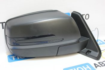 7 099 р. Боковые зеркала в стиле AMG Тюн-Авто (2 шт., электрорегулировка, анти-блик, подогрев) Лада Нива 4х4 2121 3 дв. дорестайлинг (1977-2019) (Черный текстурный пластик (шагрень), Неокрашенное)  с доставкой в г. Чебоксары. Увеличить фотографию 3