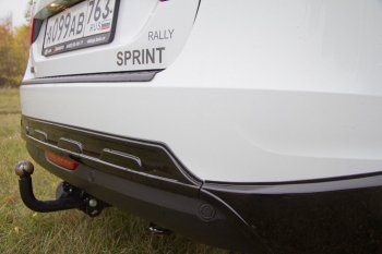 22 999 р. Комплект накладок на арки, порогм и молдингов Rally Sport Лада Веста SW 2181 универсал дорестайлинг (2017-2022)  с доставкой в г. Чебоксары. Увеличить фотографию 2