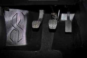 849 р. Накладка на ковролин АртФорм (водительская сторона) Лада Веста SW 2181 универсал дорестайлинг (2017-2022)  с доставкой в г. Чебоксары. Увеличить фотографию 3