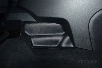 1 179 р. Накладки на ковролин в салон Petroil Tuning Лада Веста SW 2181 универсал дорестайлинг (2017-2022) (Тоннельные передние)  с доставкой в г. Чебоксары. Увеличить фотографию 3