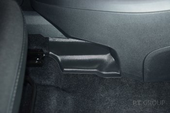 1 179 р. Накладки на ковролин в салон Petroil Tuning Лада Веста SW 2181 универсал дорестайлинг (2017-2022) (Тоннельные передние)  с доставкой в г. Чебоксары. Увеличить фотографию 4