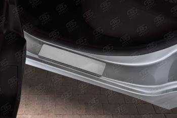 1 569 р. Накладки порожков салона Russtal (EXCLUSIVE ) Лада XRAY (2016-2022) (поверхность зеркальная)  с доставкой в г. Чебоксары. Увеличить фотографию 3