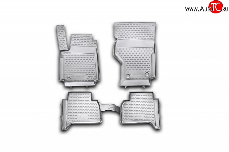 2 789 р. Коврики в салон Element 4 шт. (полиуретан)  Volkswagen Amarok (2009-2016) дорестайлинг  с доставкой в г. Чебоксары