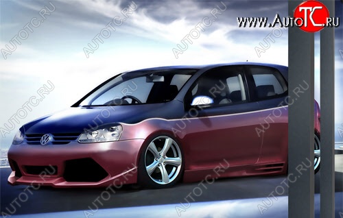 22 899 р. Передний бампер Golardo Volkswagen Golf 5 универсал (2003-2009)  с доставкой в г. Чебоксары