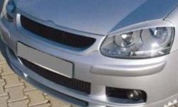1 649 р. Реснички на фары CT Volkswagen Golf 5 универсал (2003-2009) (Неокрашенные)  с доставкой в г. Чебоксары. Увеличить фотографию 2