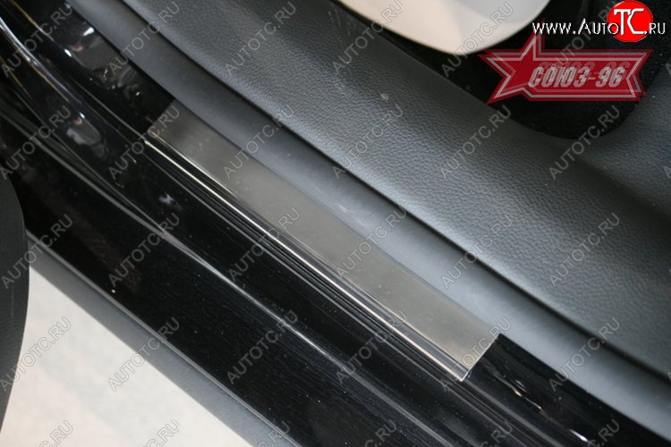 2 204 р. Накладки на внутренние пороги Souz-96 (без логотипа)  Volkswagen Golf  5 (2003-2009) универсал, хэтчбэк  с доставкой в г. Чебоксары