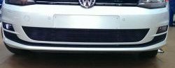 Сетка на бампер Novline Volkswagen Golf  7 (2012-2017) дорестайлинг, хэтчбэк 5 дв.