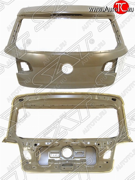 2 599 р. Дверь багажника SAT  Volkswagen Golf  6 (2008-2014) хэтчбэк 5 дв. (Неокрашенная)  с доставкой в г. Чебоксары