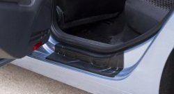 2 959 р. Накладки на порожки RA (комплект)  Volkswagen Golf  6 (2008-2014) хэтчбэк 5 дв.  с доставкой в г. Чебоксары. Увеличить фотографию 3