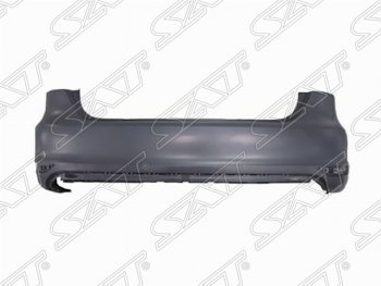 Задний бампер SAT Volkswagen Jetta  A6 (2011-2015) седан дорестайлинг