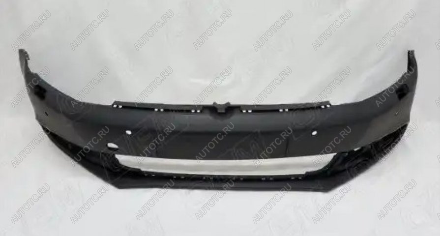 6 299 р. Бампер передний (с отверстиями под парктроник и омыватели фар) OEM  Volkswagen Jetta  A6 (2011-2015) седан дорестайлинг (неокрашенный)  с доставкой в г. Чебоксары