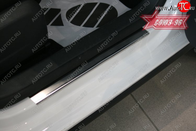 2 204 р. Накладки на внутренние пороги Souz-96 Volkswagen Jetta A5 седан (2005-2011)  с доставкой в г. Чебоксары