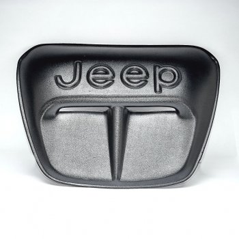 449 р. Воздухозаборник капота универсальный Jeep-1 (57-60x40-43x4 см) Ford Focus 4 CEW хэтчбэк дорестайлинг (2018-2021) (Текстурная поверхность)  с доставкой в г. Чебоксары. Увеличить фотографию 3