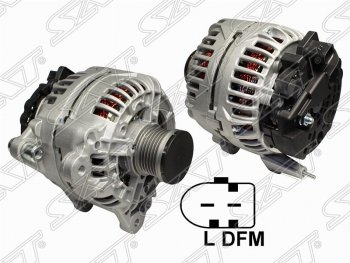 Генератор (140A/ 12V) (1.4/1.6) SAT Volkswagen Passat B6 универсал (2005-2010)