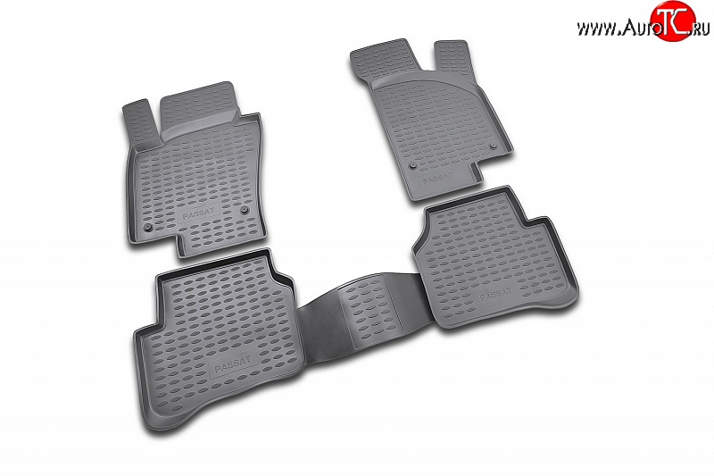 2 149 р. Коврики в салон Element 4 шт. (полиуретан) Volkswagen Passat B6 седан (2005-2011)  с доставкой в г. Чебоксары