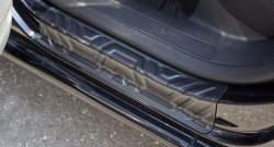 2 449 р. Накладки на порожки RA (комплект) Volkswagen Passat B7 седан (2010-2015)  с доставкой в г. Чебоксары. Увеличить фотографию 4