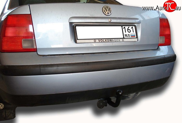 7 999 р. Фаркоп Лидер Плюс Volkswagen Passat B5.5 универсал рестайлинг (2000-2005) (Без электропакета)  с доставкой в г. Чебоксары