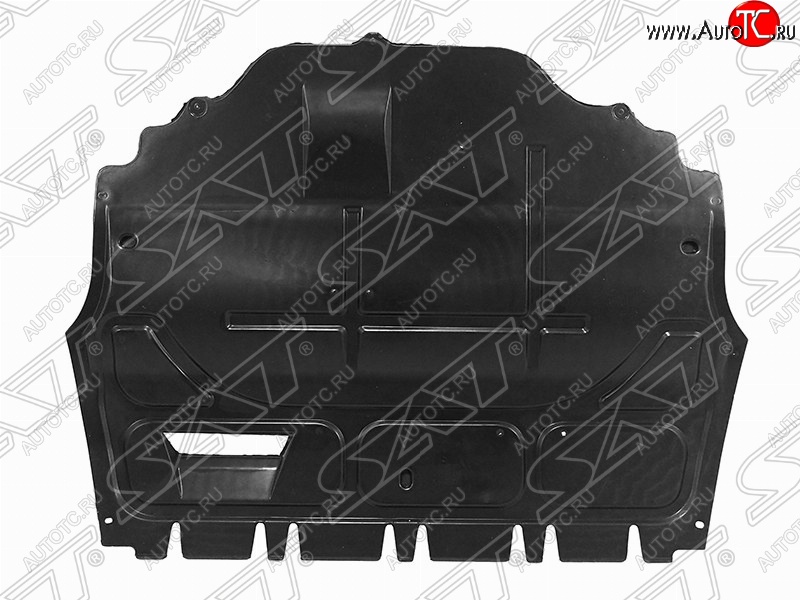 1 369 р. Защита двигателя SAT (пластик) Volkswagen Polo 5 седан рестайлинг (2015-2020)  с доставкой в г. Чебоксары