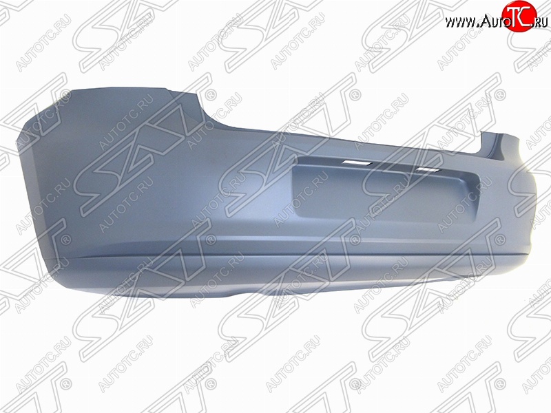 6 199 р. Задний бампер SAT  Volkswagen Polo  5 (2009-2015) хэтчбек дорестайлинг (Неокрашенный)  с доставкой в г. Чебоксары