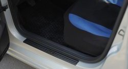 2 999 р. Накладки на порожки автомобиля RA Volkswagen Polo 5 хэтчбек дорестайлинг (2009-2015)  с доставкой в г. Чебоксары. Увеличить фотографию 2