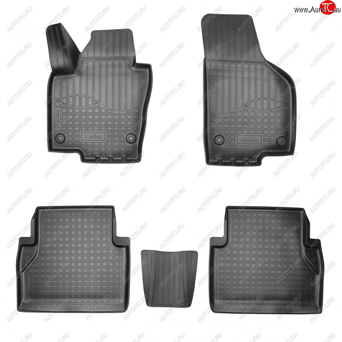 2 459 р. Коврики салона Norplast Unidec Volkswagen Sharan MK2,7N дорестайлинг (2010-2015) (черные)  с доставкой в г. Чебоксары