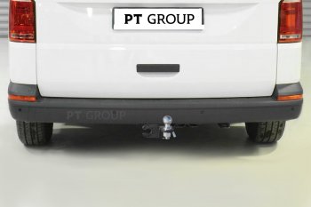 12 699 р. Фаркоп PT GROUP /съемный квадрат/ VOLKSWAGEN Transporter 2003-/ Multivan 2003-/ Caravelle 2003- Volkswagen Multivan T7 дрестайлинг (2021-2025)  с доставкой в г. Чебоксары. Увеличить фотографию 3