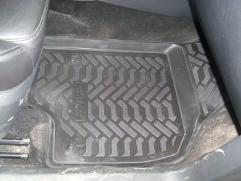 1 699 р. Коврики салона Aileron (3D с подпятником) Volkswagen Tiguan NF рестайлинг (2011-2017)  с доставкой в г. Чебоксары. Увеличить фотографию 2