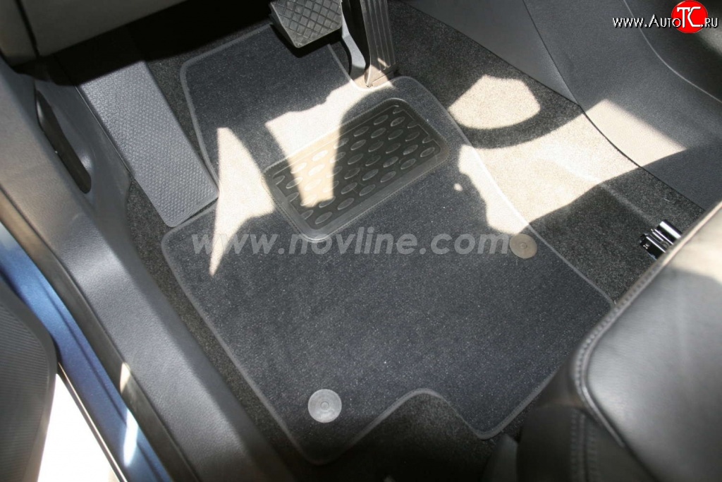 9 549 р. Комплект ковриков в салон Element 5 шт. (текстиль)  Volkswagen Tiguan  NF (2006-2011) дорестайлинг  с доставкой в г. Чебоксары