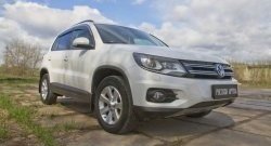 1 949 р. Защитная сетка решетки переднего бампера (Track & Field) РА  Volkswagen Tiguan  NF (2011-2017) рестайлинг  с доставкой в г. Чебоксары. Увеличить фотографию 3
