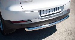 16 699 р. Одинарная защита заднего бампера из трубы диаметром 63 мм (Sport & Style) SLITKOFF  Volkswagen Tiguan  NF (2011-2017) рестайлинг  с доставкой в г. Чебоксары. Увеличить фотографию 3